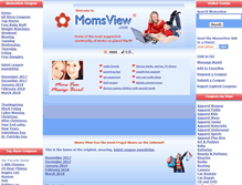 Tablet Screenshot of momsview.com